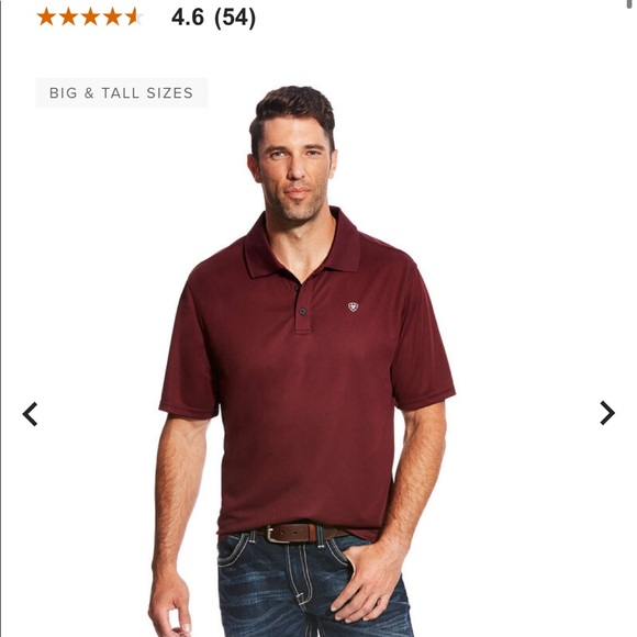 Ariat Tek Polo Large New with Tags - Picture 2 of 8